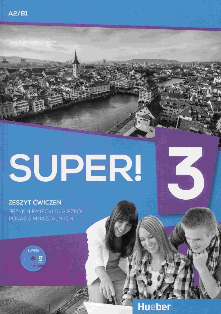 Super! 3 Język niemiecki. Zeszyt ćwiczeń + CD