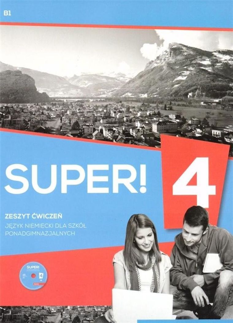 Super! 4 Zeszyt ćwiczeńi B1 + CD