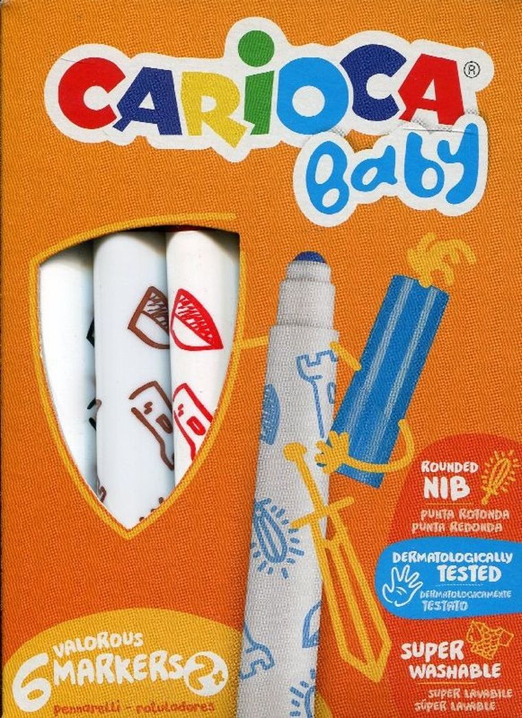 Super baby, pisaki, 6 kolorów