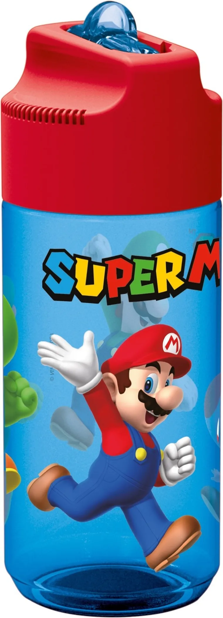 Super Mario, Hydro Bottle, Mario & Friends, bidon z ustnikiem, 430 ml