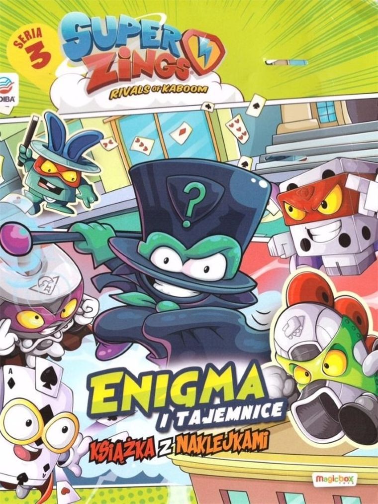 Super Zings. Enigma i tajemnice + figurka