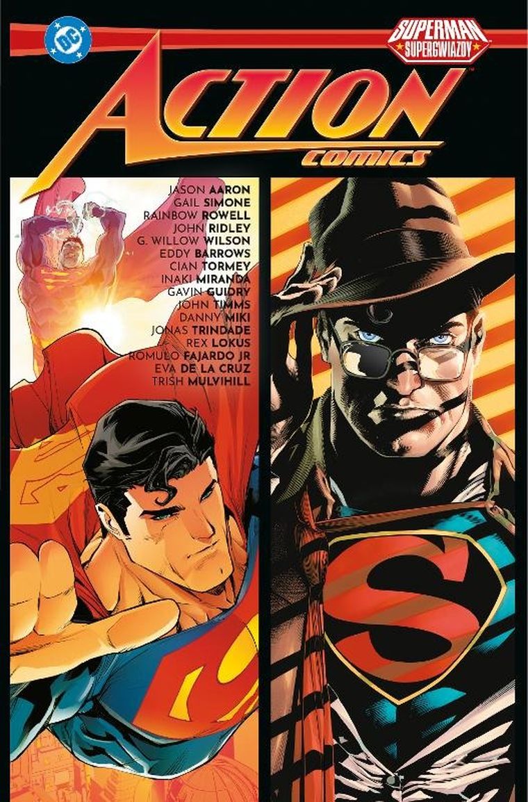 Superman Action Comics. Supergwiazdy