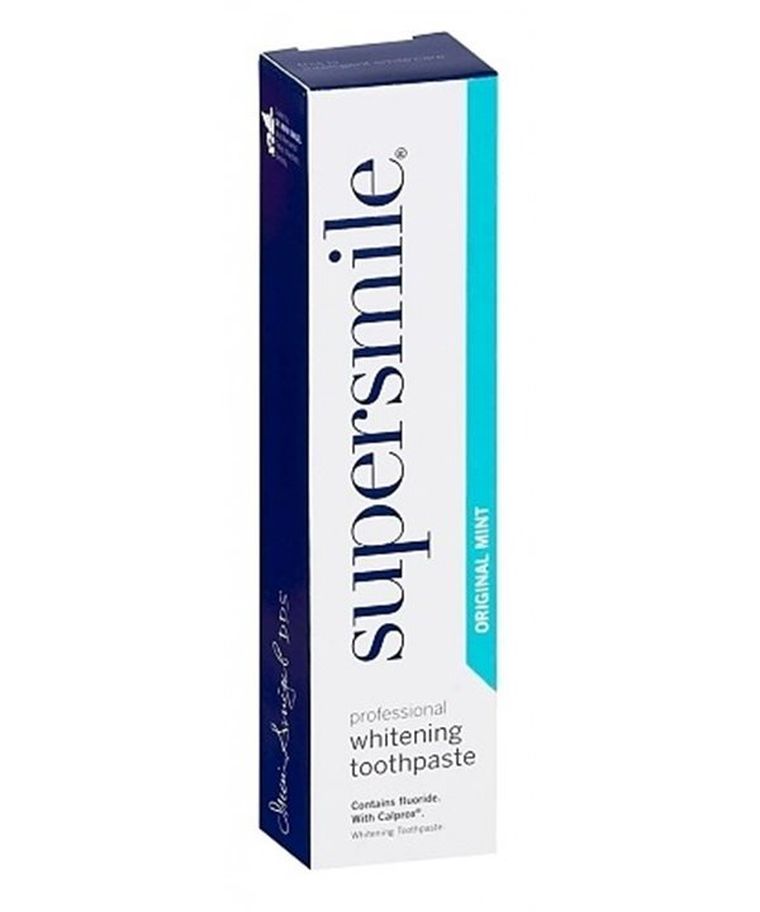 Supersmile, pasta wybielająca bez fluoru, oryginal mint, 40 g
