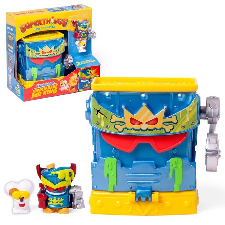 SuperThings, Hidden Base, Mr. King, sekretna baza z figurką