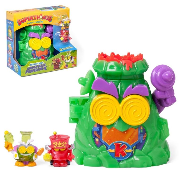 SuperThings, Hidden Base, Profesor K, sekretna baza z figurką