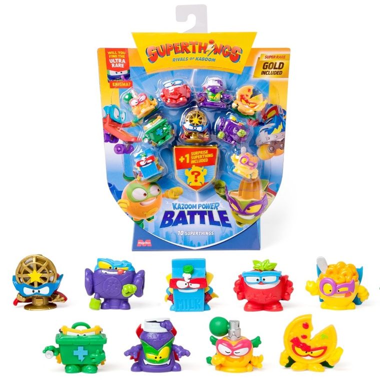 SuperThings, Kazoom Power Battle, zestaw figurek, 10 szt.