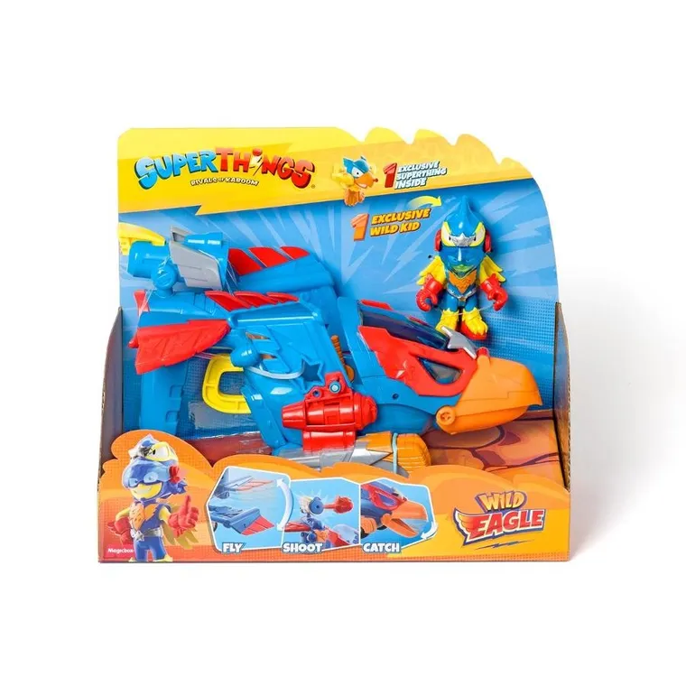 SuperThings, Wild, Eagle Vehicle, figurka