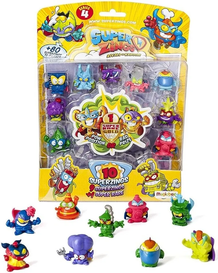 SuperZings, zestaw 10 figurek