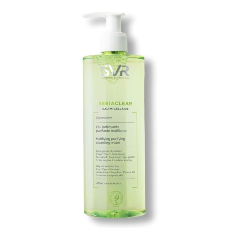 SVR, Sebiaclear Eau Miccelaire, płyn micelarny, 400 ml