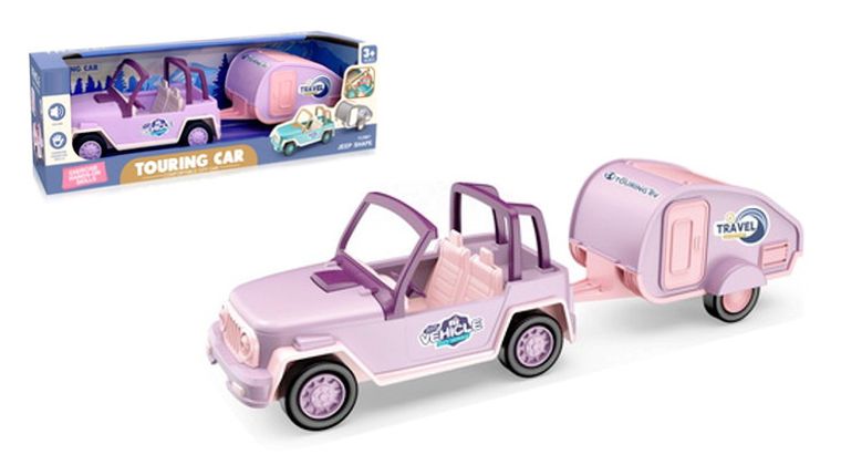 Swede, auto z przyczepą dla lalki