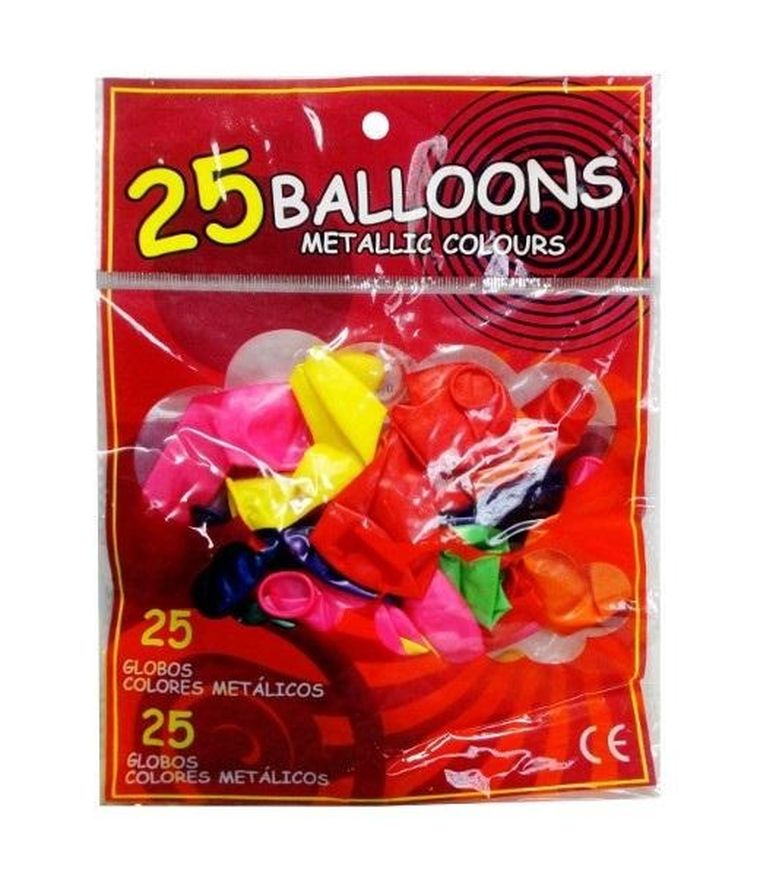 Swede, balony metalic, 25 szt.