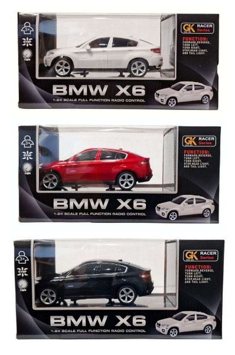 Swede, BMW X6, pojazd zdalnie sterowany, 1:24, 1 szt.