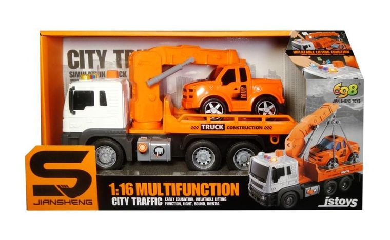 Swede, ciężarówka, pojazd interaktywny