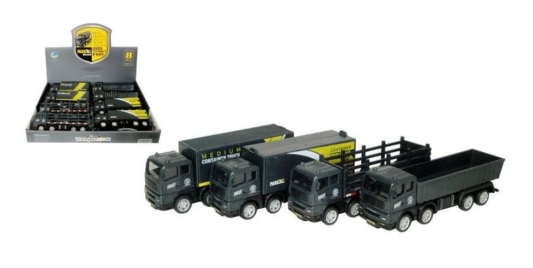 Swede, ciężarówka z ruchomymi elementami