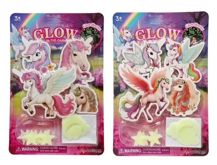 Swede, dekoracje ścienne świecące w ciemności, 1 szt.