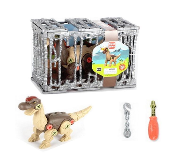 Swede, Dinozaur w klatce, figurka do skręcania