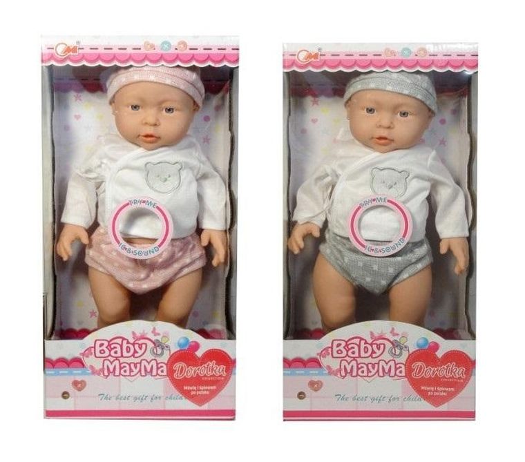 Swede, Dorotka, lalka bobas śpiewająca i mówiąca po polsku, 40 cm