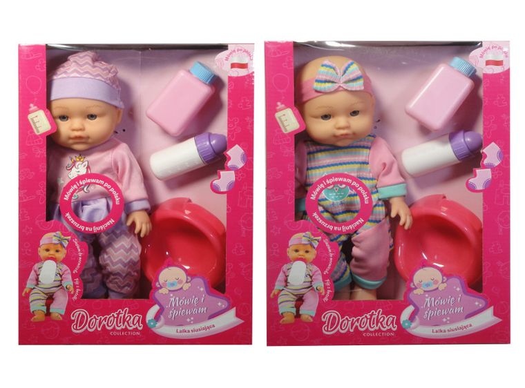 Swede, Dorotka, lalka śpiewająca i mówiąca po polsku, 28 cm, 1 szt.