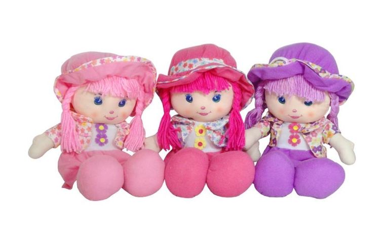 Swede, Dorotka, lalka szmaciana, interaktywna, 36 cm