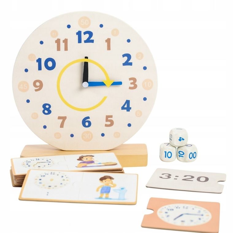 Swede, drewniany zegar woodie 3w1