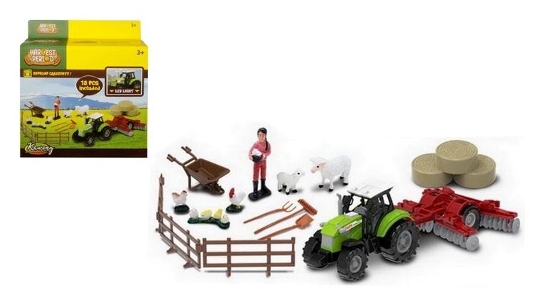 Swede, farma, zestaw figurek z traktorem