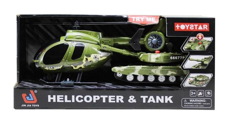 Swede, helikopter i czołg, pojazdy wojskowe