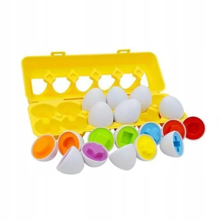 Swede, Jajka, sorter kształtów i kolorów, 12 elementów