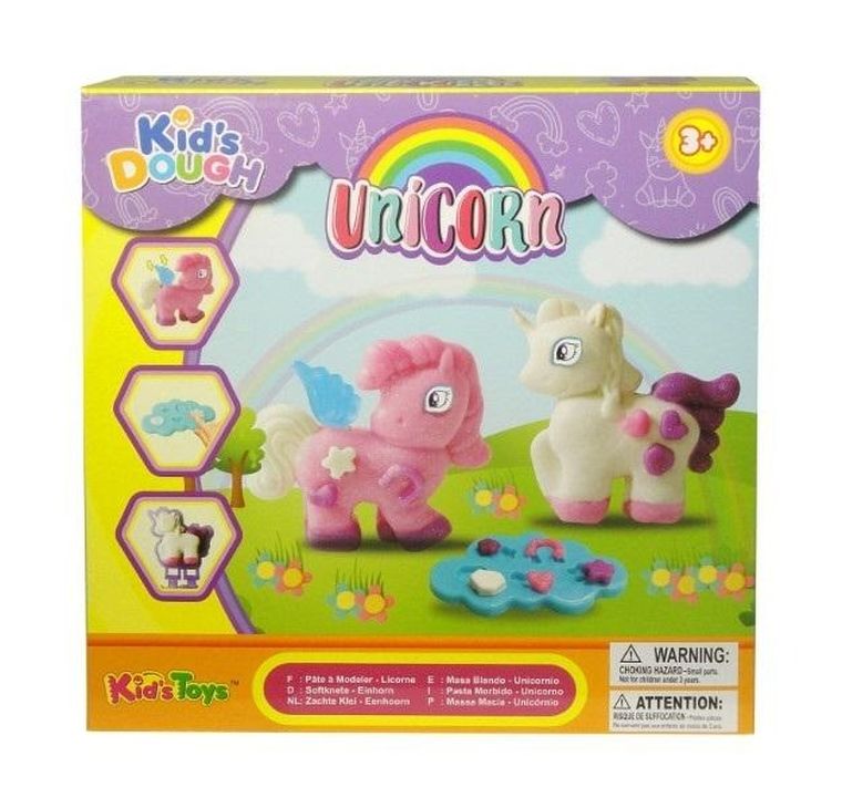 Swede, Jednorożce, masa plastyczna, 3 szt.