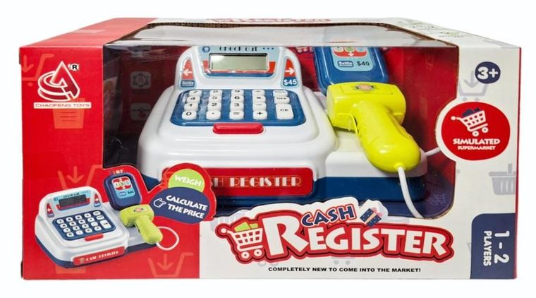 Swede, kasa sklepowa z kalkulatorem i skanerem