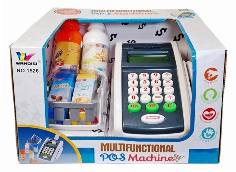 Swede, kasa sklepowa, zestaw z akcesoriami