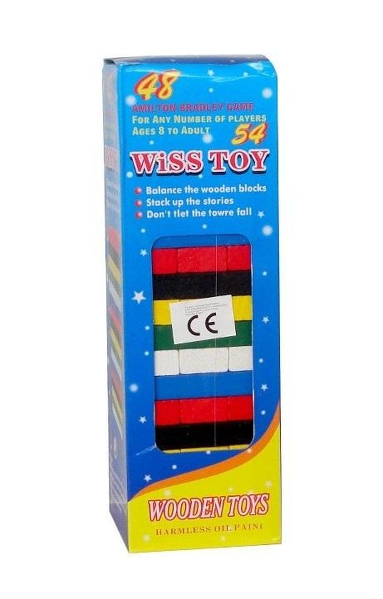 Swede, klocki drewniane, zestaw