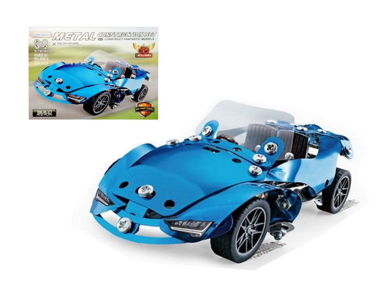 Swede, klocki konstrukcyjne auto metalowe sportowe