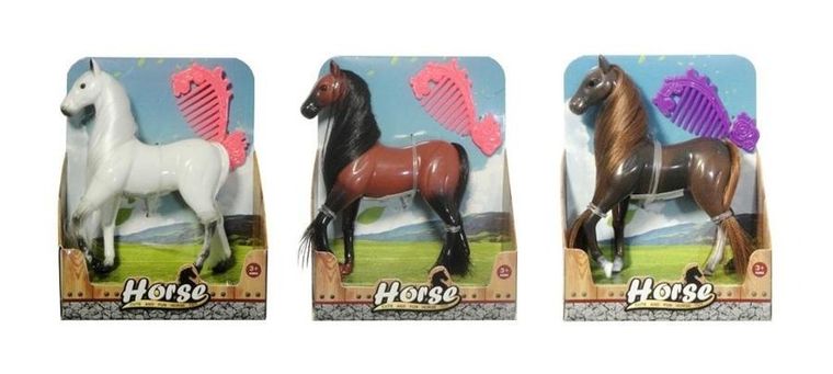 Swede, koń z grzywą, figurka