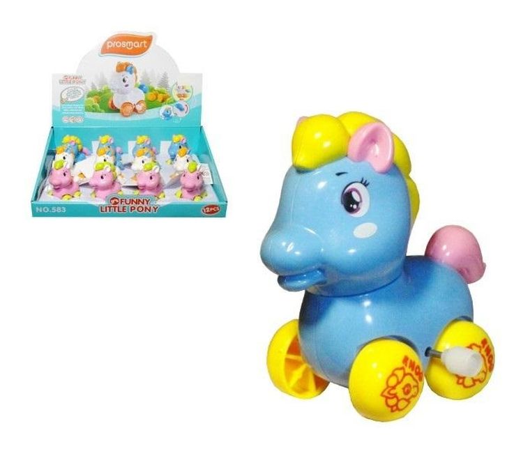 Swede, konik nakręcany, figurka