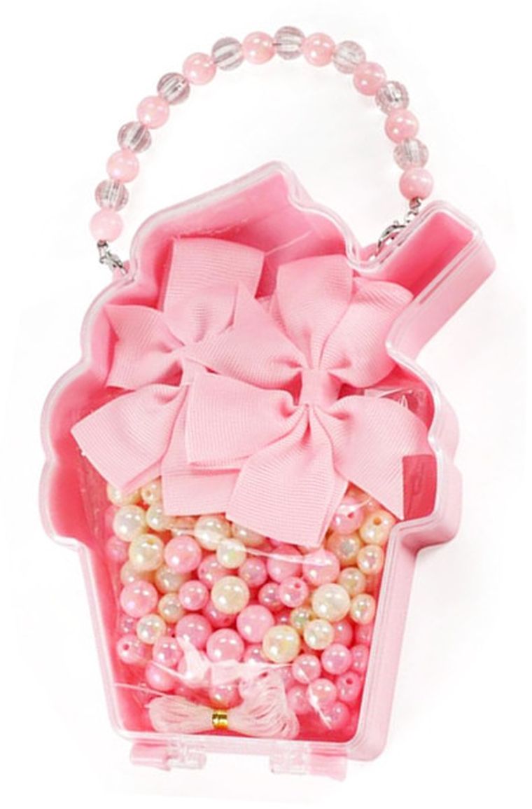 Swede, koraliki, kokardki do robienia biżuterii