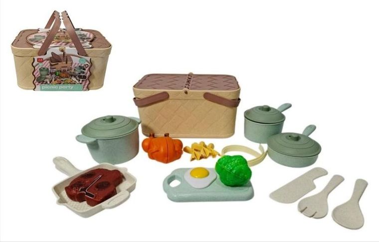 Swede, kosz piknikowy, 48 elementów