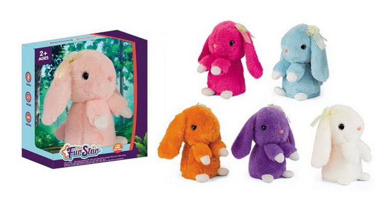 Swede, królik, maskotka interaktywna, 1 szt.