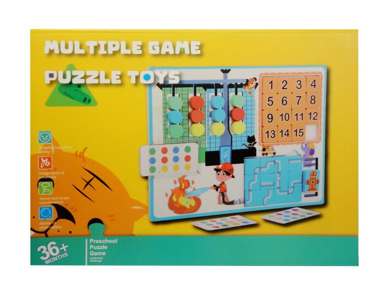 Swede, labirynt, łamigłówka 3w1