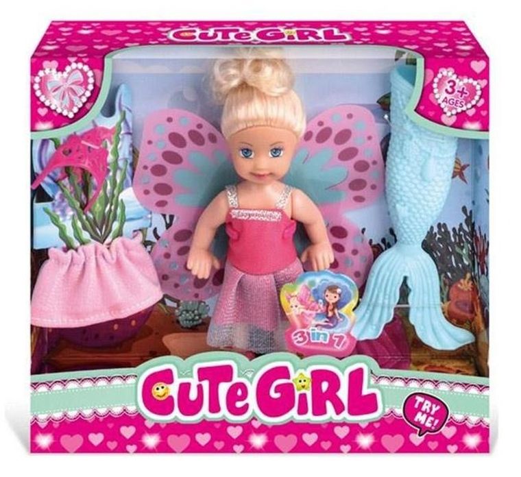 Swede, lalka syrenka 2w1