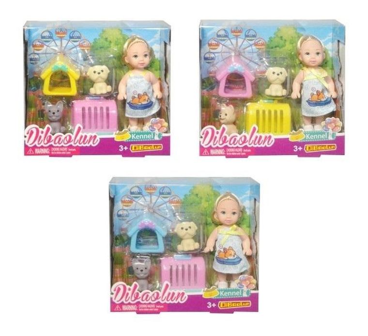 Swede, lalka z pieskami