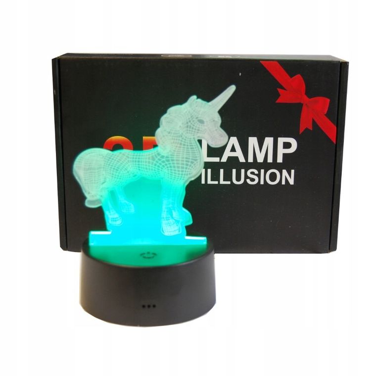 Swede, lampka, jednorożec