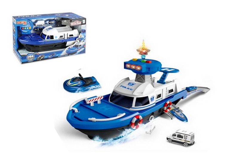 Swede, łódź policyjna, pojazd interaktywny