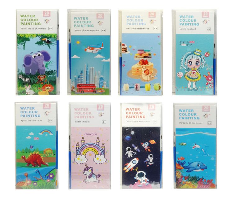 Swede, malowanka wodna