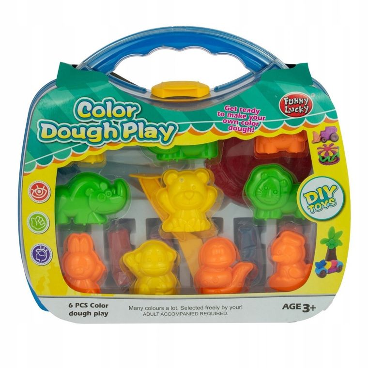 Swede, masa plastyczna w walizce