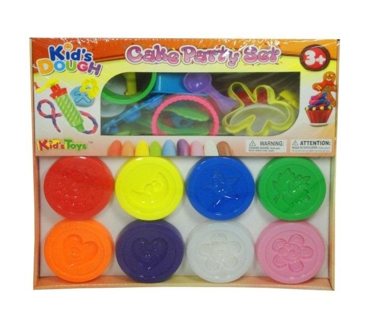 Swede, masa plastyczna z akcesoriami, 8 kolorów