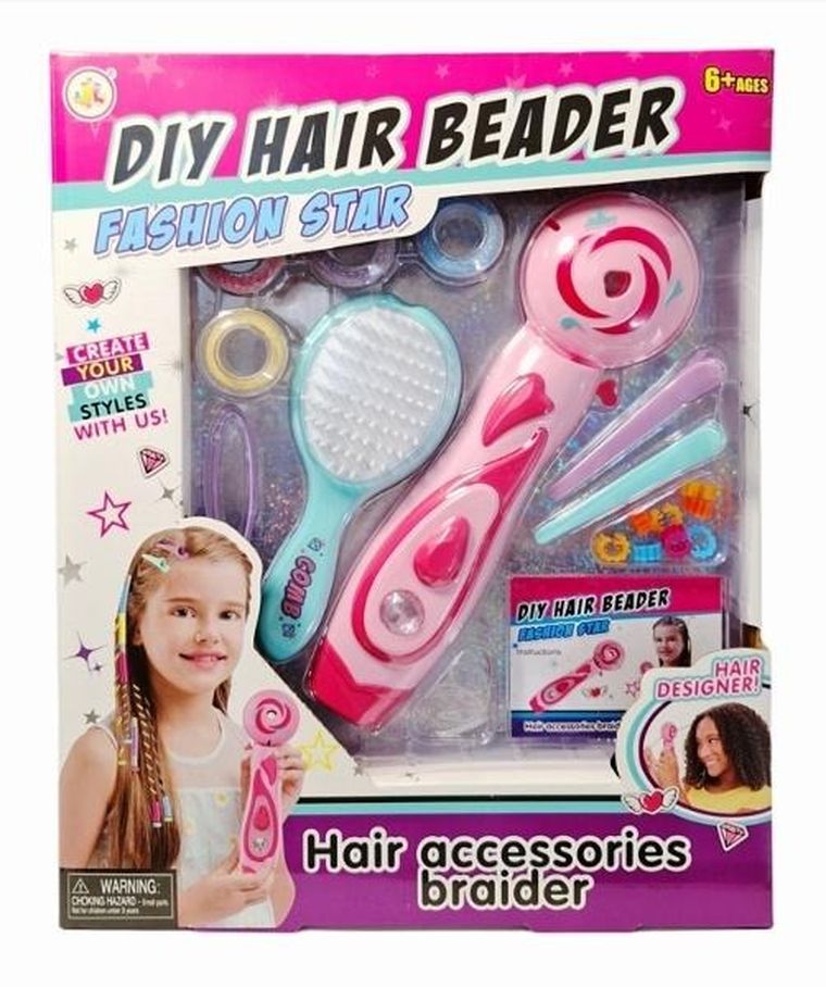 Swede, maszynka do zaplatania koralików we włosy