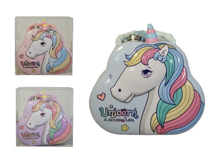 Swede, metalowa skarbonka, jednorożec, 1 szt.