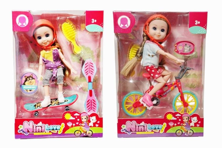 Swede, mini lalka z akcesoriami, 1 szt.