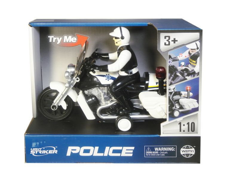 Swede, Motor policyjny z figurką