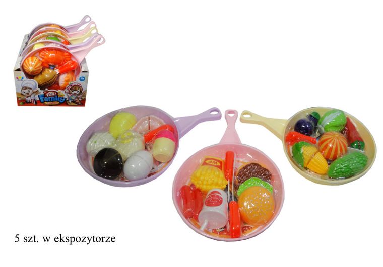 Swede, patelnia z produktami